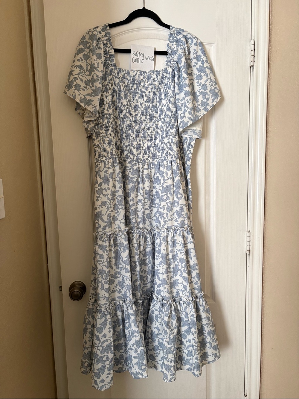 Ivy City Co. Blue Floral Dress 2x